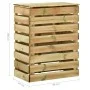 Composters made of 4 pine wood sheets, measuring 80x50x100 cm each. by vidaXL, Composters - Ref: Foro24-3078138, Price: 266,2...