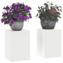 Soporte de plantas 2 pcs 24 x 24 x 35 cm Acero en Soportes para macetas | Comprar online en Foru.es