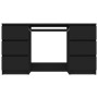Escritorio de madera contrachapada negro 140x50x77 cm de vidaXL, Escritorios - Ref: Foro24-800811, Precio: 184,34 €, Descuent...