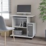 Mesa de ordenador madera contrachapada blanco 80x50x75 cm de vidaXL, Escritorios - Ref: Foro24-802894, Precio: 76,13 €, Descu...