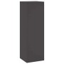 Soporte de plantas 2 pcs Negro 24 x 24 x 75 cm Acero en Soportes para macetas | Comprar online en Foru.es