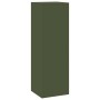Soporte de plantas 2 pcs Verde oliva 24 x 24 x 75 cm Acero en Soportes para macetas | Comprar online en Foru.es