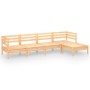 Juego de muebles de jardín 5 piezas madera maciza pino de vidaXL, Conjuntos de jardín - Ref: Foro24-3082677, Precio: 225,99 €...