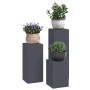 Soporte de plantas 3 pcs Antracita Acero en Soportes para macetas | Comprar online en Foru.es