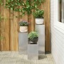 Soporte de plantas 3 pcs Plateado Acero inoxidable en Soportes para macetas | Comprar online en Foru.es
