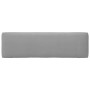 Otomana de jardín de palets madera de pino impregnada gris de vidaXL, Sofás modulares de exterior - Ref: Foro24-3066483, Prec...