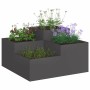 Maceta para Jardín Negro 80 x 80 x 48 cm Acero en Macetas y jardineras | Comprar online en Foru.es