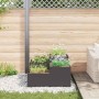 Maceta para Jardín Negro 80 x 80 x 48 cm Acero en Macetas y jardineras | Comprar online en Foru.es