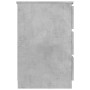 Escritorio de madera contrachapada gris 140x50x77 cm de vidaXL, Escritorios - Ref: Foro24-800814, Precio: 169,88 €, Descuento: %