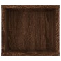 Mueble de TV colgante madera marrón roble 100x30x26,5 cm de vidaXL, Muebles TV - Ref: Foro24-826362, Precio: 39,00 €, Descuen...