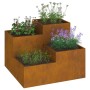 Maceta para Jardín Oxidado 80 x 80 x 60 cm Acero oxidado en Macetas y jardineras | Comprar online en Foru.es