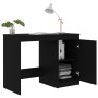 Escritorio de madera contrachapada negro 100x50x76 cm de vidaXL, Escritorios - Ref: Foro24-801797, Precio: 86,73 €, Descuento: %