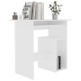 Escritorio de madera contrachapada blanco 80x45x74 cm de vidaXL, Escritorios - Ref: Foro24-801364, Precio: 70,85 €, Descuento: %