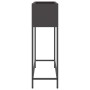 Jardinera Elevada Negro 100 x 26 x 82 cm Acero en Macetas y jardineras | Comprar online en Foru.es