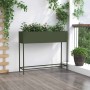 Jardinera Elevada Verde oliva 100 x 26 x 82 cm Acero en Macetas y jardineras | Comprar online en Foru.es