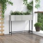 Jardinera Elevada Plateado 100 x 26 x 82 cm Acero inoxidable en Macetas y jardineras | Comprar online en Foru.es