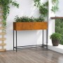Jardinera Elevada Oxidado 100 x 26 x 82 cm Acero en Macetas y jardineras | Comprar online en Foru.es