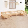 Juego de muebles de jardín 7 piezas madera maciza de pino de vidaXL, Conjuntos de jardín - Ref: Foro24-3082964, Precio: 309,2...