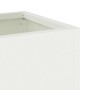 Jardinera Elevada Blanco 60 x 26 x 45 cm Acero en Macetas y jardineras | Comprar online en Foru.es