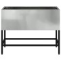 Jardinera Elevada Plateado 60 x 26 x 45 cm Acero Galvanizado en Macetas y jardineras | Comprar online en Foru.es