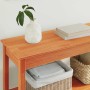 Mesa Consola Marrón cera 110 x 40 x 75 cm Madera maciza de pino en Mesas consola | Comprar online en Foru.es