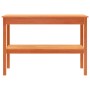 Mesa Consola Marrón cera 110 x 40 x 75 cm Madera maciza de pino en Mesas consola | Comprar online en Foru.es