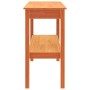 Mesa Consola Marrón cera 110 x 40 x 75 cm Madera maciza de pino en Mesas consola | Comprar online en Foru.es