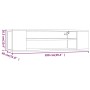 Mueble de TV colgante madera marrón roble 100x30x26,5 cm de vidaXL, Muebles TV - Ref: Foro24-826362, Precio: 39,00 €, Descuen...