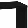 Estantería Roble Negro 45 x 23,5 x 162,5 cm en Librerías y estanterías | Comprar online en Foru.es