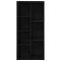 Estantería Roble Negro 50 x 25 x 102 cm en Librerías y estanterías | Comprar online en Foru.es