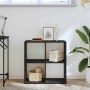 Estantería Roble negro 68.5 x 32 x 68.5 cm Madera contrachapada en Librerías y estanterías | Comprar online en Foru.es