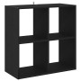 Estantería Roble negro 68.5 x 32 x 68.5 cm Madera contrachapada en Librerías y estanterías | Comprar online en Foru.es
