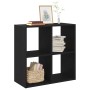Estantería Roble negro 68.5 x 32 x 68.5 cm Madera contrachapada en Librerías y estanterías | Comprar online en Foru.es