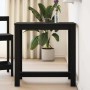 Mesa de Bar Roble Negro 102 x 50 x 103.5 cm en Mesas de comedor | Comprar online en Foru.es