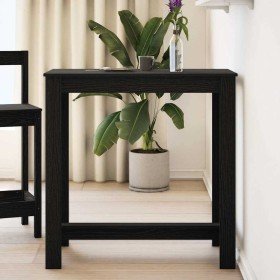 Mesa de Bar Roble Negro 102 x 50 x 103.5 cm en Mesas de comedor | Comprar online en Foru.es