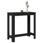 Mesa de Bar Roble Negro 102 x 50 x 103.5 cm en Mesas de comedor | Comprar online en Foru.es