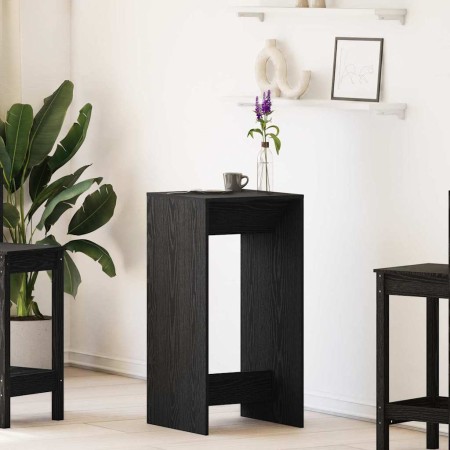 Mesa de Bar Roble Negro 51 x 50 x 103,5 cm Madera de ingeniería en Mesas de comedor | Comprar online en Foru.es