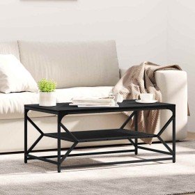 Mesa de Café Roble Negro 90 x 50 x 40 cm en Mesas de centro | Comprar online en Foru.es