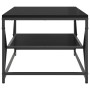 Mesa de Café Roble Negro 90 x 50 x 40 cm en Mesas de centro | Comprar online en Foru.es
