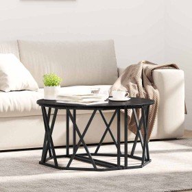 Mesa de Café Roble Negro 80 x 80 x 42 cm en Mesas de centro | Comprar online en Foru.es