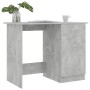 Escritorio de madera contrachapada gris hormigón 100x50x76 cm de vidaXL, Escritorios - Ref: Foro24-801084, Precio: 77,96 €, D...