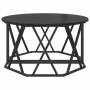Mesa de Café Roble Negro 80 x 80 x 42 cm en Mesas de centro | Comprar online en Foru.es