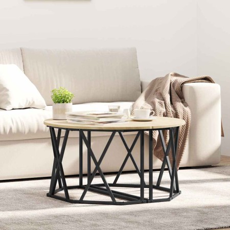 Mesa de Café Roble Sonoma 80 x 80 x 42 cm en Mesas de centro | Comprar online en Foru.es