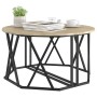 Mesa de Café Roble Sonoma 80 x 80 x 42 cm en Mesas de centro | Comprar online en Foru.es