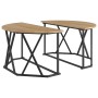 Mesa de Café Roble artesanal 80 x 80 x 42 cm en Mesas de centro | Comprar online en Foru.es