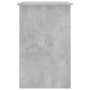 Escritorio de madera contrachapada gris hormigón 100x50x76 cm de vidaXL, Escritorios - Ref: Foro24-801084, Precio: 77,96 €, D...