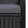 Juego de comedor para jardín 3 piezas negro de vidaXL, Conjuntos de jardín - Ref: Foro24-3067722, Precio: 376,56 €, Descuento: %
