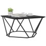Mesa de Café Roble Negro 80 x 80 x 45 cm en Mesas de centro | Comprar online en Foru.es