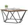 Mesa de Café Roble ahumado 80 x 80 x 45 cm en Mesas de centro | Comprar online en Foru.es