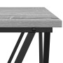Mesa de Café 3 pcs Gris Sonoma Madera Ingenierizada y Acero en Mesas de centro | Comprar online en Foru.es